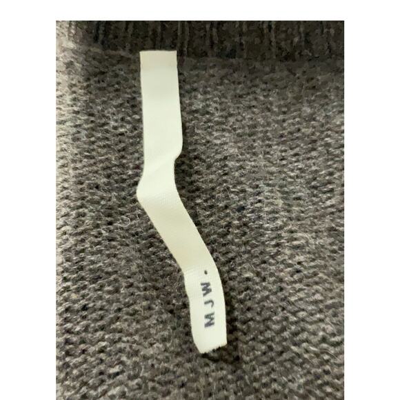 MJ Watson Distressed Cashmere Cardigan Brown M - Picture 7 of 10